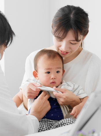 後期健診(生後9か月~1歳未満が対象)